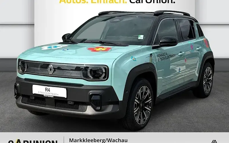 Brugt Renault 4 E-Tech Iconic 110 kW (150 HK) 2025 Grøn SUV