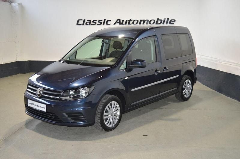 Blau Gebraucht 2018 VW Caddy Trendline Van / Kleinbus | 16.900 € (Guter Preis) - Bild 1/4