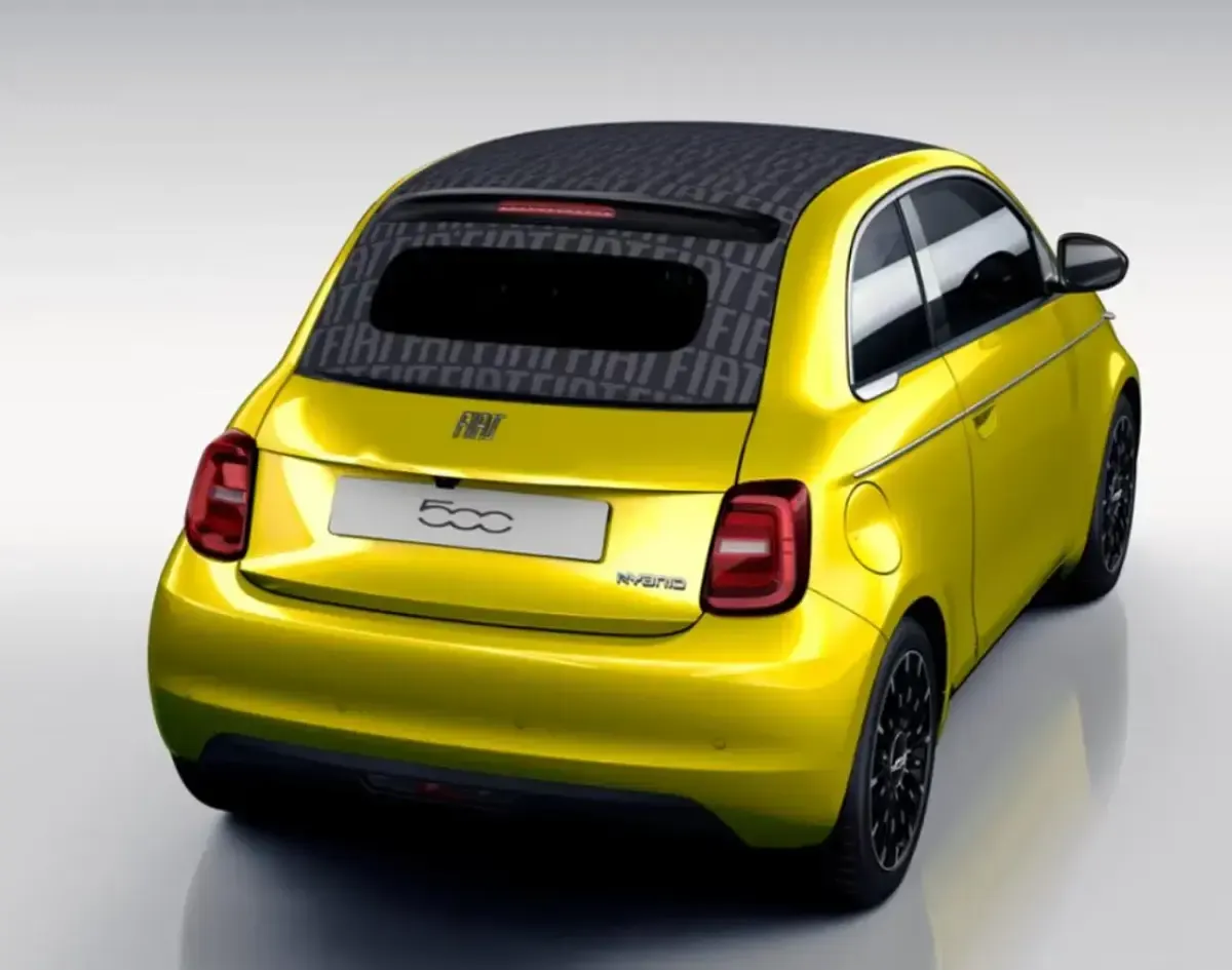 Neu Fiat 500C La Prima 65 PS (47 kW) 2026 Sun of italy gelb metallic Cabrio