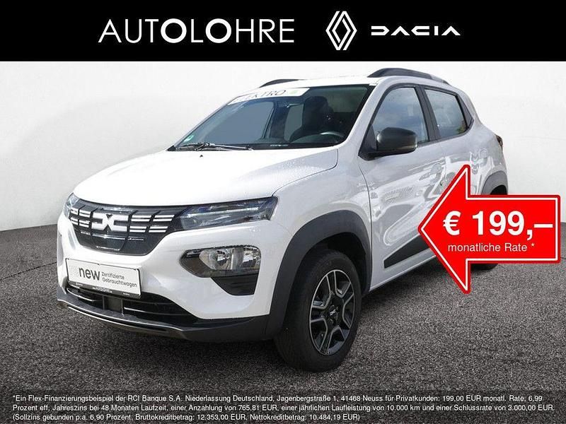 Weiss Gebraucht 2023 Dacia Spring Essentiel Kleinwagen | 11.250 € (Guter Preis) - Bild 1/4