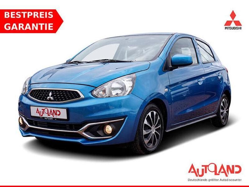 Blau Gebraucht 2017 Mitsubishi Space Star Kleinwagen | 10.990 € - Bild 1/4