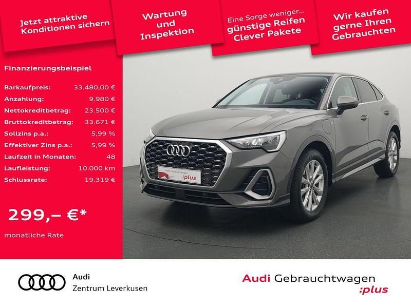 Grau Gebraucht 2022 Audi Q3 Sportback S-Line SUV | 33.480 € (Fairer Preis) - Bild 1/4