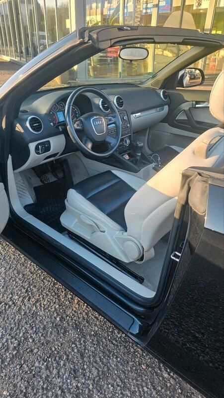 Schwarz Gebraucht 2010 Audi A3 Cabriolet Cabrio | 7.000 € (Guter Preis) - Bild 1/4