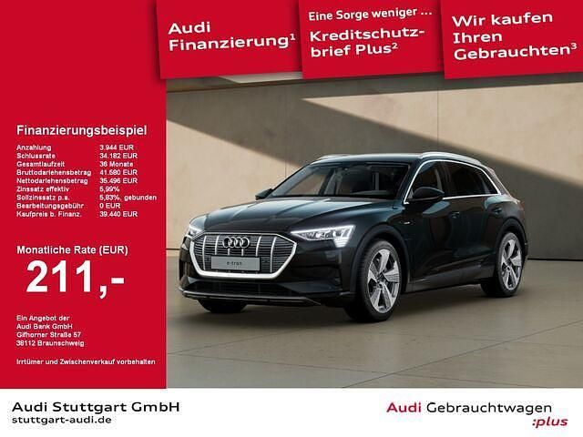 Gebraucht Audi e-tron Advanced Plus 300 kW (408 PS) 2023 Brillantschwarz SUV