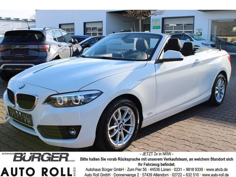 Gebraucht BMW 218 Advantage 136 PS (100 kW) 2019 Weiss Cabrio