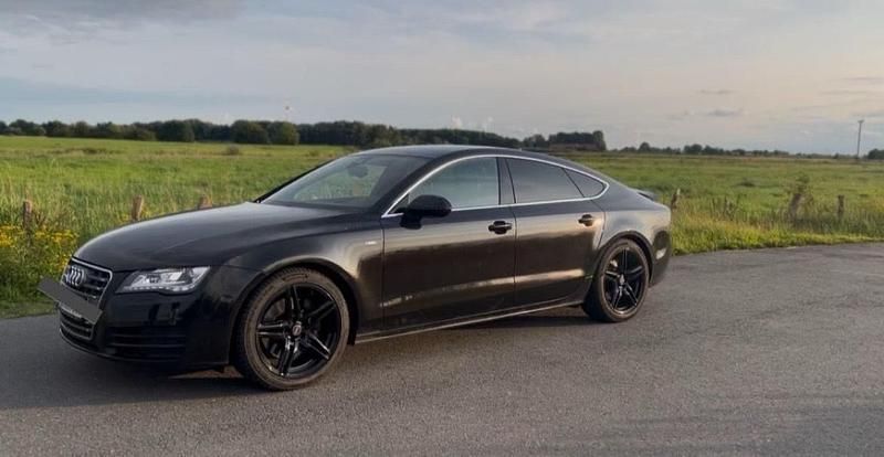 Schwarz Gebraucht 2012 Audi A7 S-Line Kleinwagen | 15.499 € (Guter Preis) - Bild 1/4