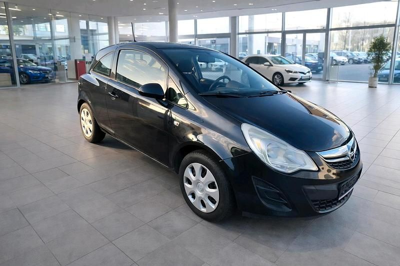 Gebraucht Opel Corsa 69 PS (50 kW) 2012 Schwarz Kleinwagen