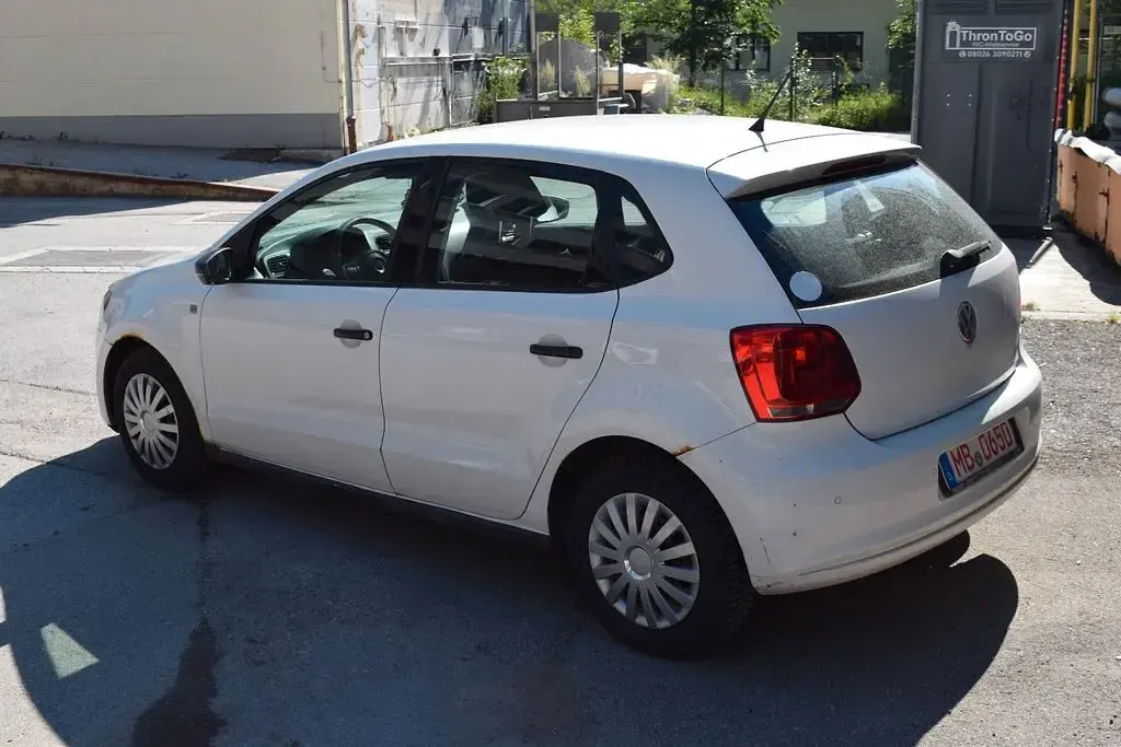 Gebraucht VW Polo Trendline 60 PS (44 kW) 2009 Weiß Kleinwagen