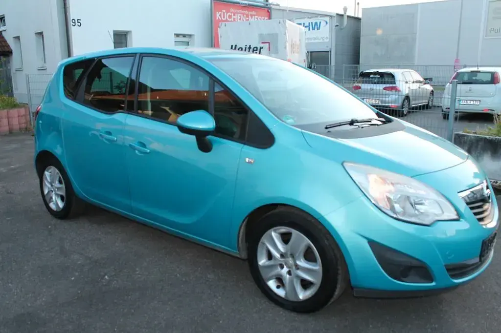 Gebraucht Opel Meriva Design Edition 120 PS (88 kW) 2011 Blau Van / Kleinbus