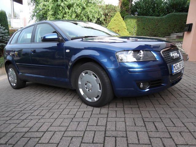 Gebraucht Audi A3 Sportback 105 PS (77 kW) 2006 Blau metallic Kleinwagen