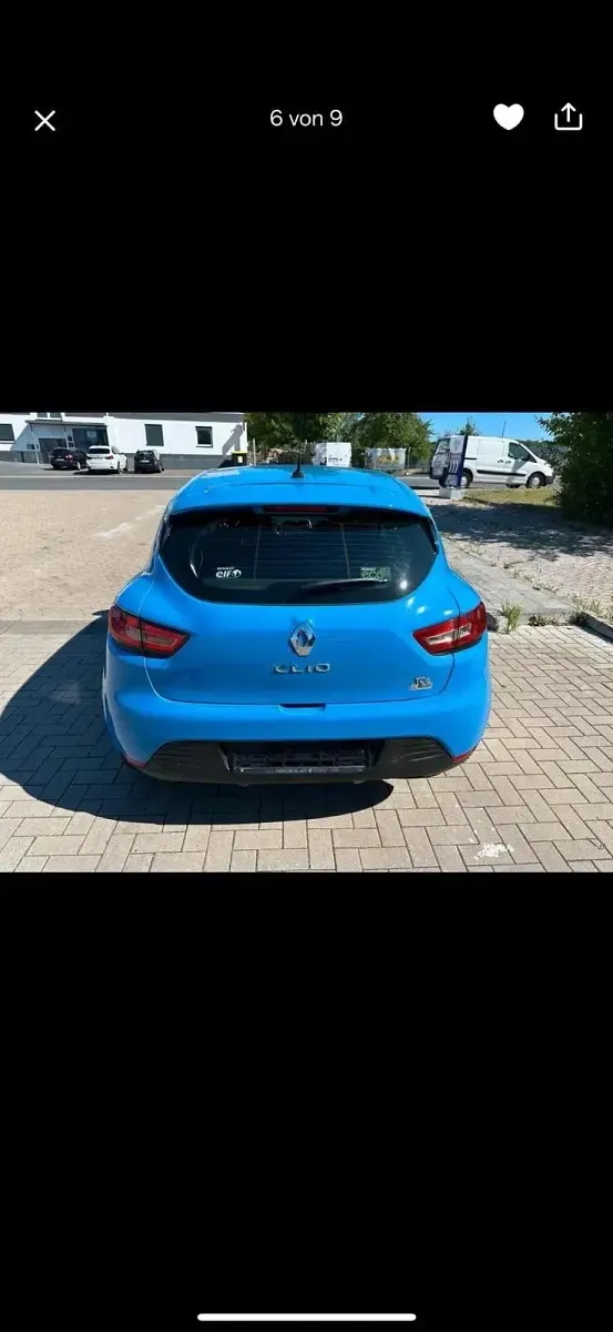 Gebraucht Renault Clio 90 PS (66 kW) 2013 Blau Kleinwagen