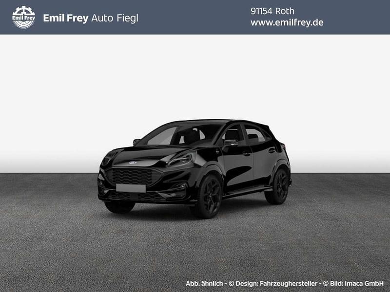Agate black metallic Gebraucht 2024 Ford Puma Gen-E ST-Line SUV | 23.990 € (Fairer Preis) - Bild 1/2