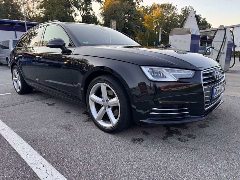 Schwarz Gebraucht 2016 Audi A4 Ambiente Kombi | 13.999 € (Teuer) - Bild 1/4