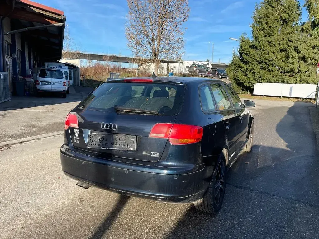 Gebraucht Audi A3 140 PS (102 kW) 2008 Schwarz Kleinwagen