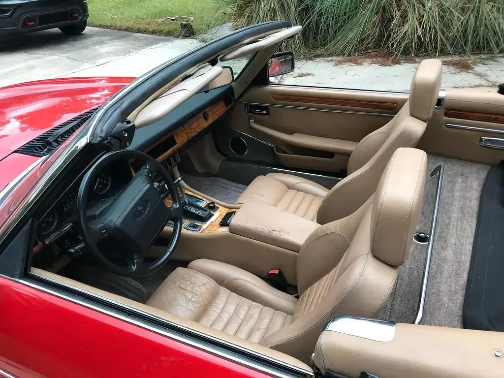 Gebraucht Jaguar XJS 281 PS (206 kW) 1990 Rot Cabrio