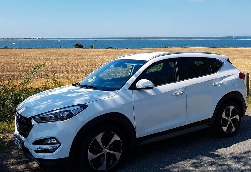 Gebraucht Hyundai Tucson 177 PS (130 kW) 2017 Weiß SUV