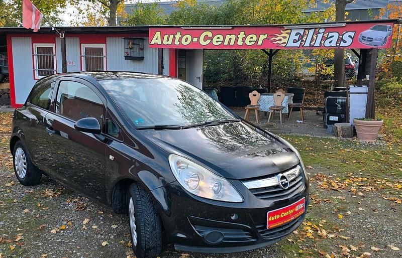 Schwarz Gebraucht 2009 Opel Corsa Limousine | 999 € (Superpreis) - Bild 1/4