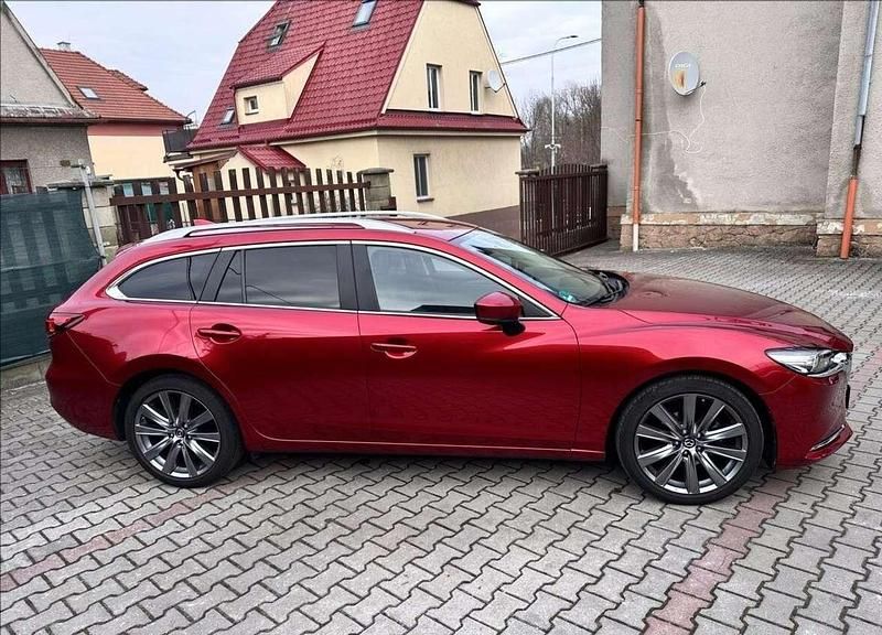 Rot Gebraucht 2021 Mazda 6 Exclusive-Line Kombi | 16.000 € (Superpreis) - Bild 1/4