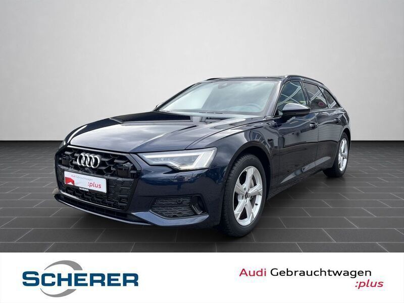 Firmamentblau metallic (metallic) Gebraucht 2024 Audi A6 Ambiente Kombi | 52.400 € - Bild 1/4
