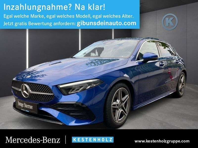 Gebraucht Mercedes A200 AMG 222 PS (163 kW) 2024 Blau Kleinwagen
