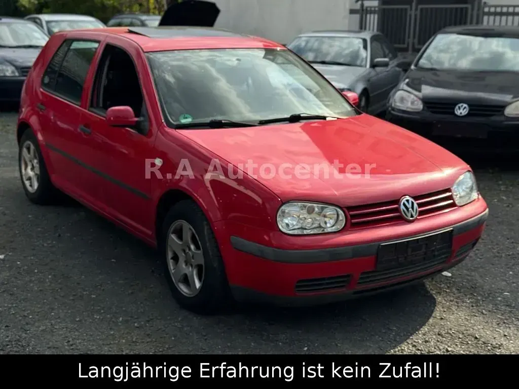 Gebraucht VW Golf IV 101 PS (74 kW) 2002 Rot Limousine
