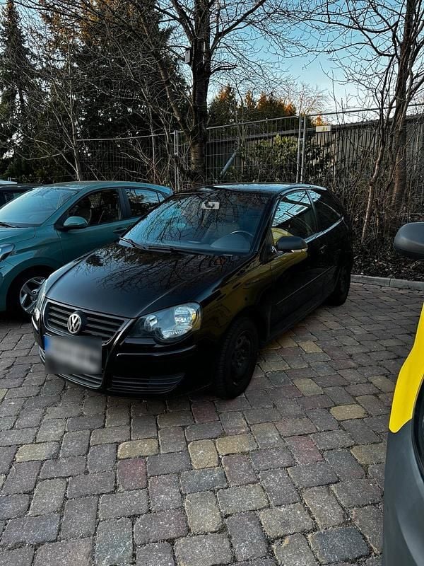 Gebraucht VW Polo 60 PS (44 kW) 2009 Schwarz Kleinwagen