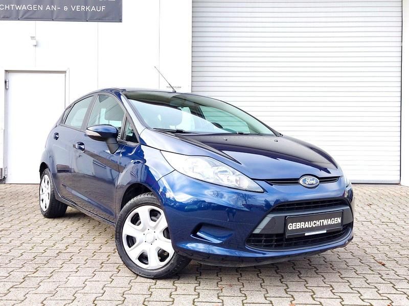 Blau Gebraucht 2010 Ford Fiesta Trend Kleinwagen | 4.199 € (Etwas zu teuer) - Bild 1/4