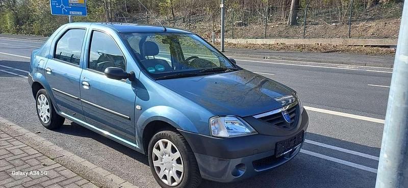 Gebraucht Dacia Logan Ambiance 75 PS (55 kW) 2007 Blau "mineral" Limousine