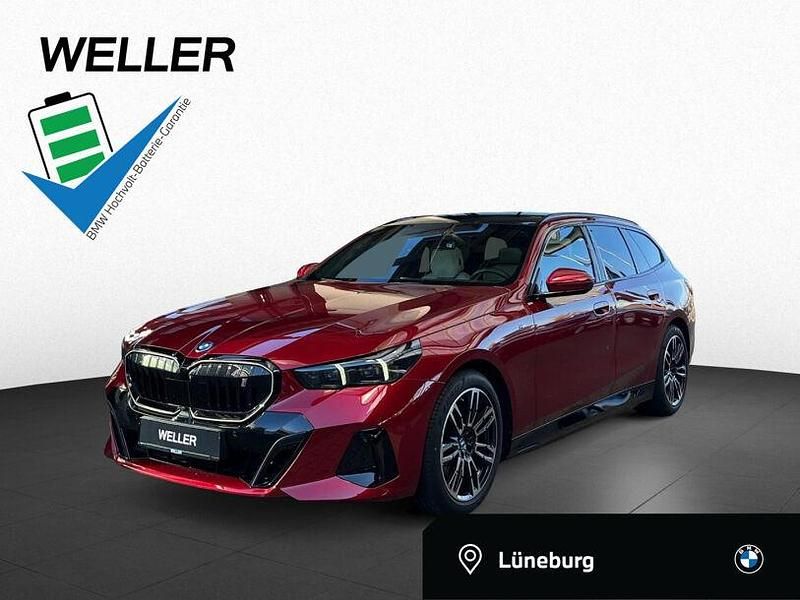 Rot Gebraucht 2024 BMW i5 M Sport Limousine | 59.995 € - Bild 1/3