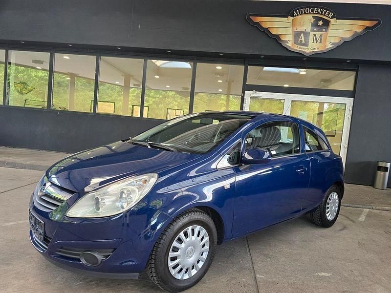 Blau Gebraucht 2008 Opel Corsa Cosmo Kleinwagen | 3.450 € (Fairer Preis) - Bild 1/4