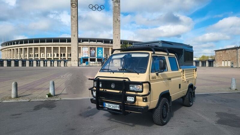 Beige Gebraucht 1989 VW T3 Van | 59.500 € - Bild 1/4