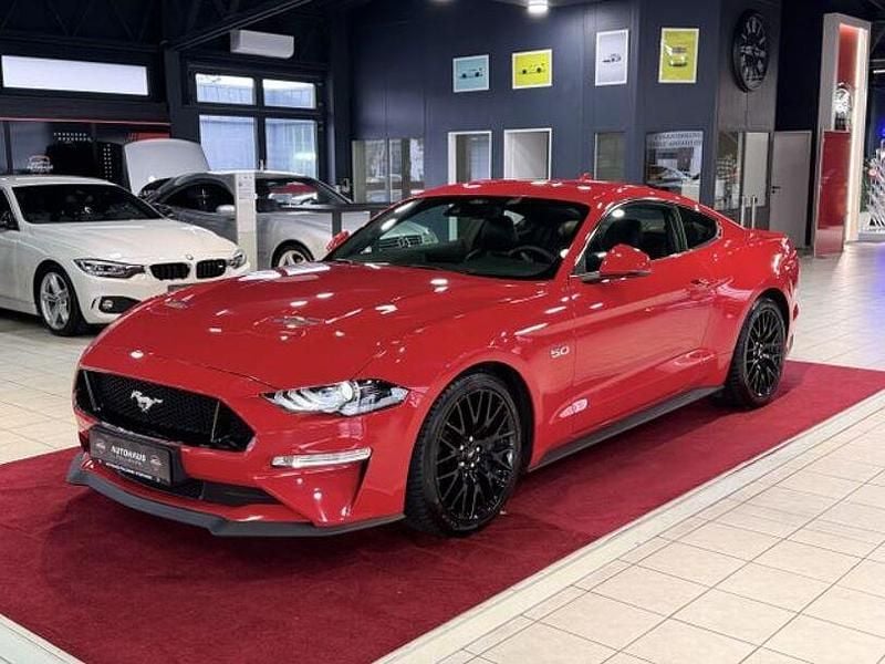 Rot Gebraucht 2021 Ford Mustang | 35.990 € (Guter Preis) - Bild 1/4