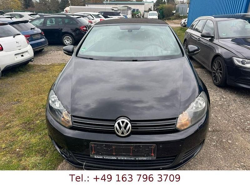 Gebraucht VW Golf Cabriolet Basis 105 PS (77 kW) 2012 Schwarz Cabrio
