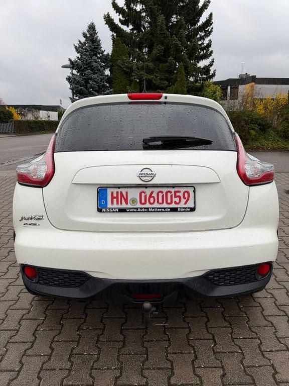 Gebraucht Nissan Juke Acenta 116 PS (85 kW) 2017 Weiß SUV