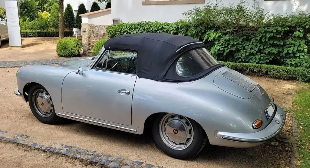 Gebraucht Porsche 356 75 PS (55 kW) 1965 Silber Cabrio