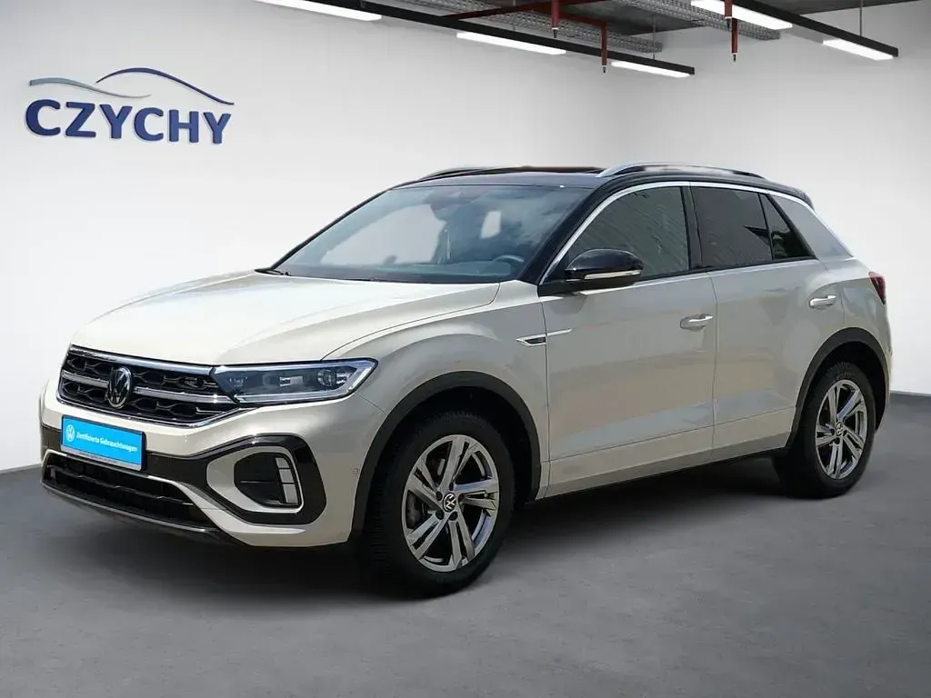 Gebraucht VW T-Roc R-line 150 PS (110 kW) 2022 Schwarz SUV