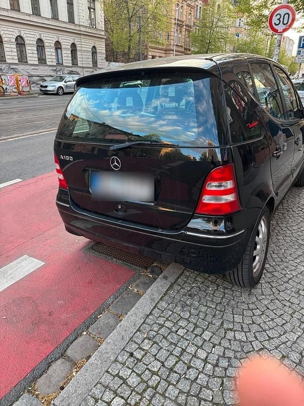 Brugt Mercedes A190 2003 Sort Stationcar