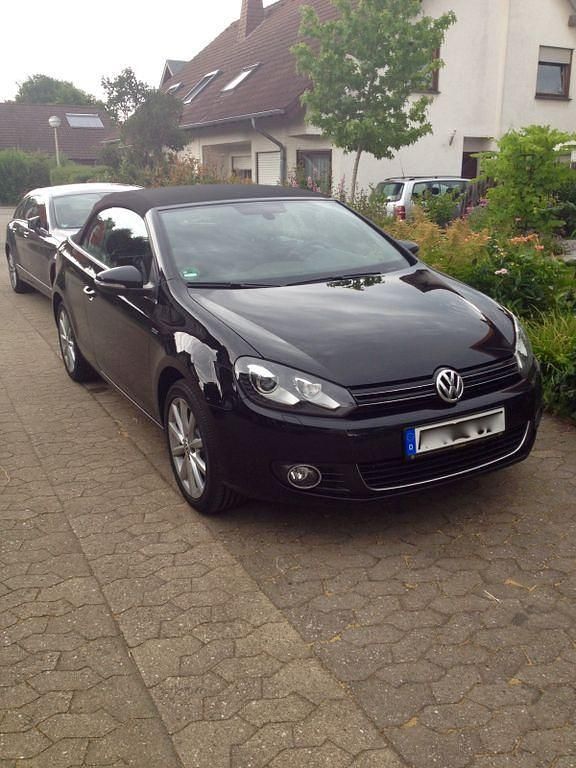 Gebraucht VW Golf Cabriolet LOUNGE 122 PS (89 kW) 2015 Schwarz Cabrio