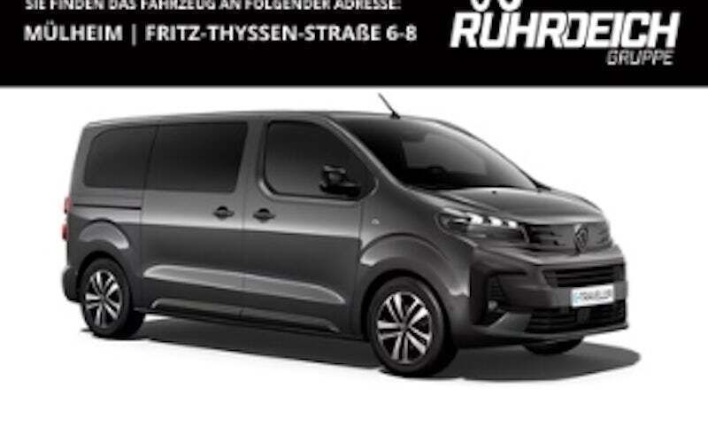 Grau Neu 2024 Peugeot Traveller Allure Van / Kleinbus | 48.490 € (Fairer Preis) - Bild 1/3