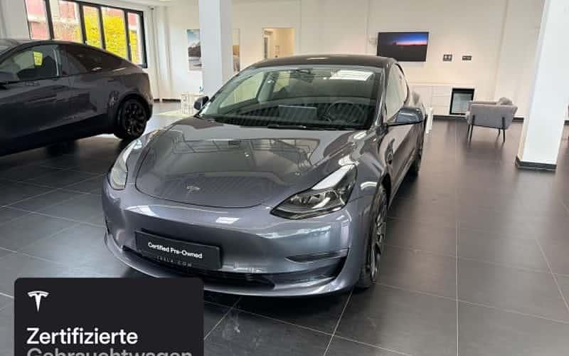 Silber Gebraucht 2021 Tesla Model 3 Performance Limousine | 32.200 € (Fairer Preis) - Bild 1/4