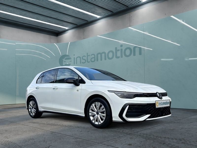 Weiß Gebraucht 2024 VW Golf VIII R-line Limousine | 37.378 € (Teuer) - Bild 1/4