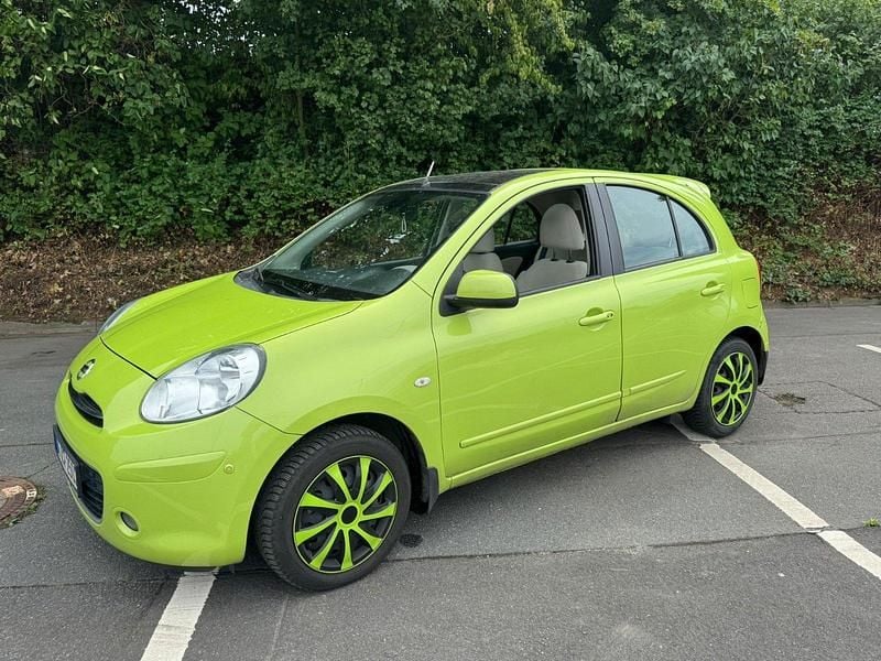 Grün Gebraucht 2012 Nissan Micra Kleinwagen | 3.500 € (Guter Preis) - Bild 1/4