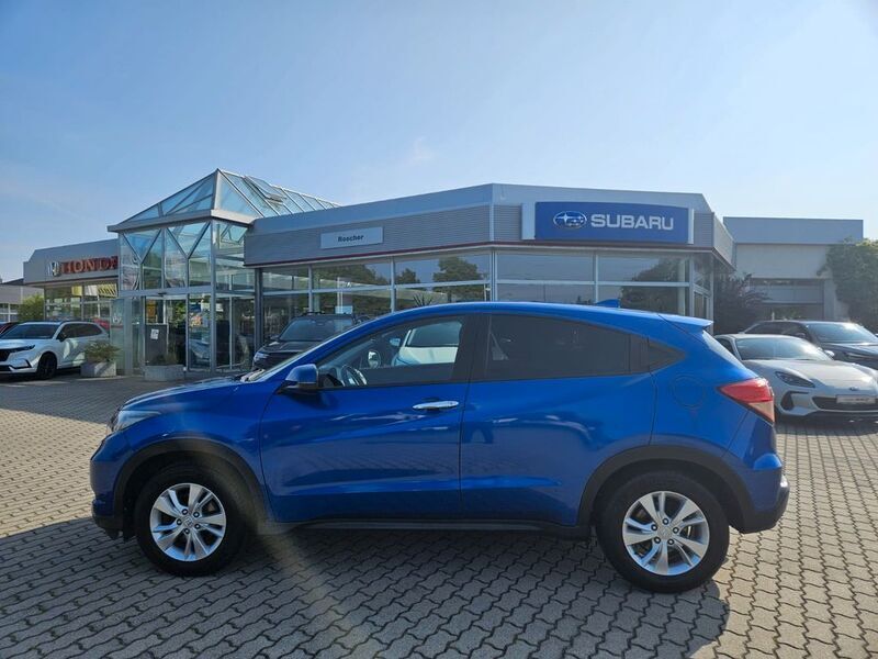 Brilliant sporty blue m. Gebraucht 2015 Honda HR-V Elegance SUV | 15.690 € (Teuer) - Bild 1/4