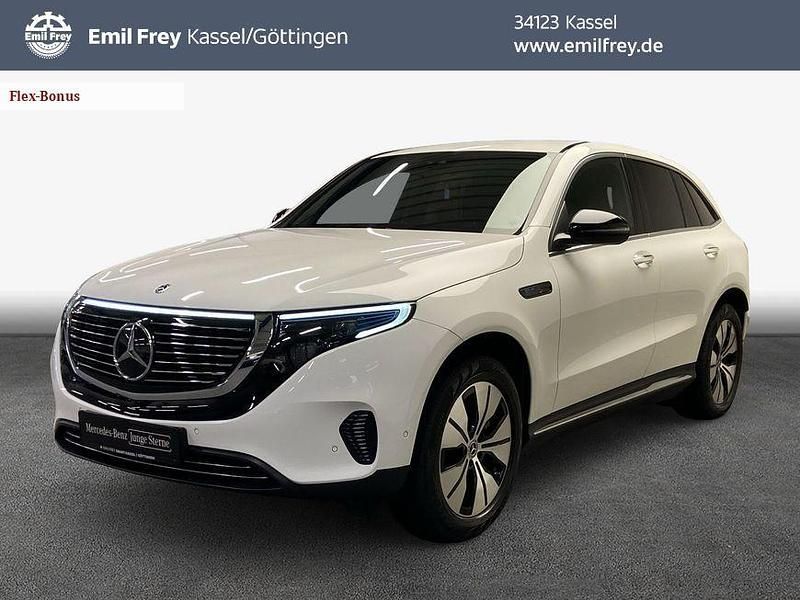 Weiß Gebraucht 2022 Mercedes EQC400 Electric Art SUV | 36.930 € (Guter Preis) - Bild 1/4