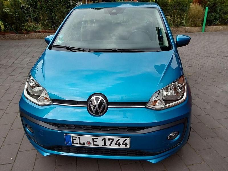 Blau Gebraucht 2021 VW up! move up! Kleinwagen | 11.650 € (Fairer Preis) - Bild 1/4