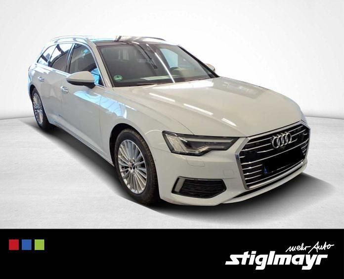 Gebraucht Audi A6 Design 204 PS (150 kW) 2021 Gletscherweiß (metallic) Kombi