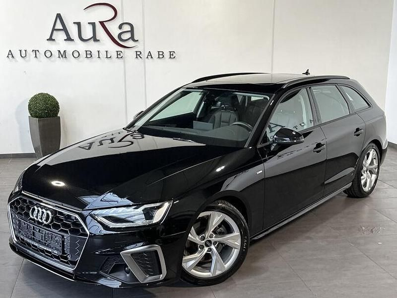 Mythosschwarz Gebraucht 2022 Audi A4 S-Line Kombi | 30.989 € (Guter Preis) - Bild 1/4