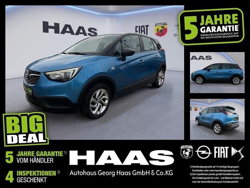 Arktis blau (m2) (metallic) Gebraucht 2018 Opel Crossland Edition SUV | 10.980 € (Fairer Preis) - Bild 1/4