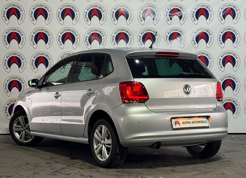 Gebraucht VW Polo Match 86 PS (63 kW) 2012 Silber Kleinwagen