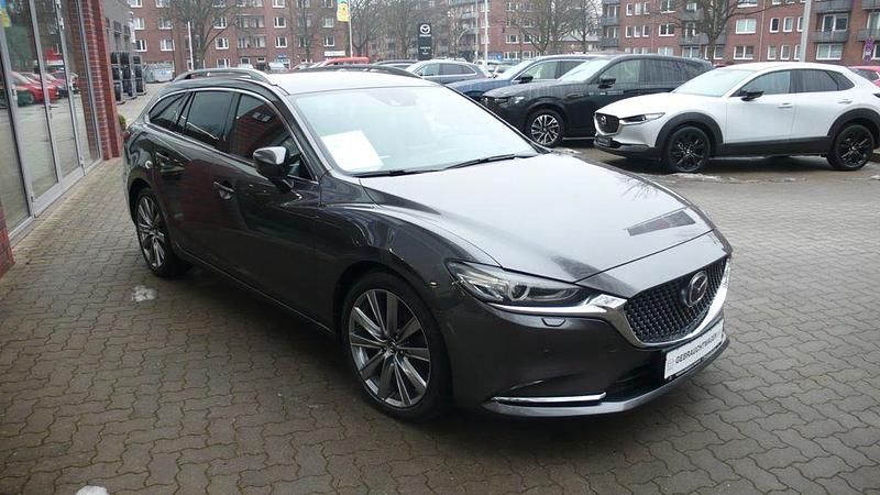 Gebraucht Mazda 6 Sports-Line 184 PS (135 kW) 2021 Grau Kombi